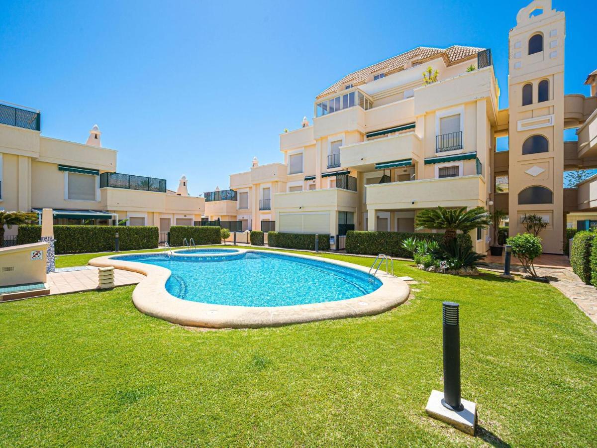 Apartment With Pool In Urb Medina Del Sol Дения Экстерьер фото